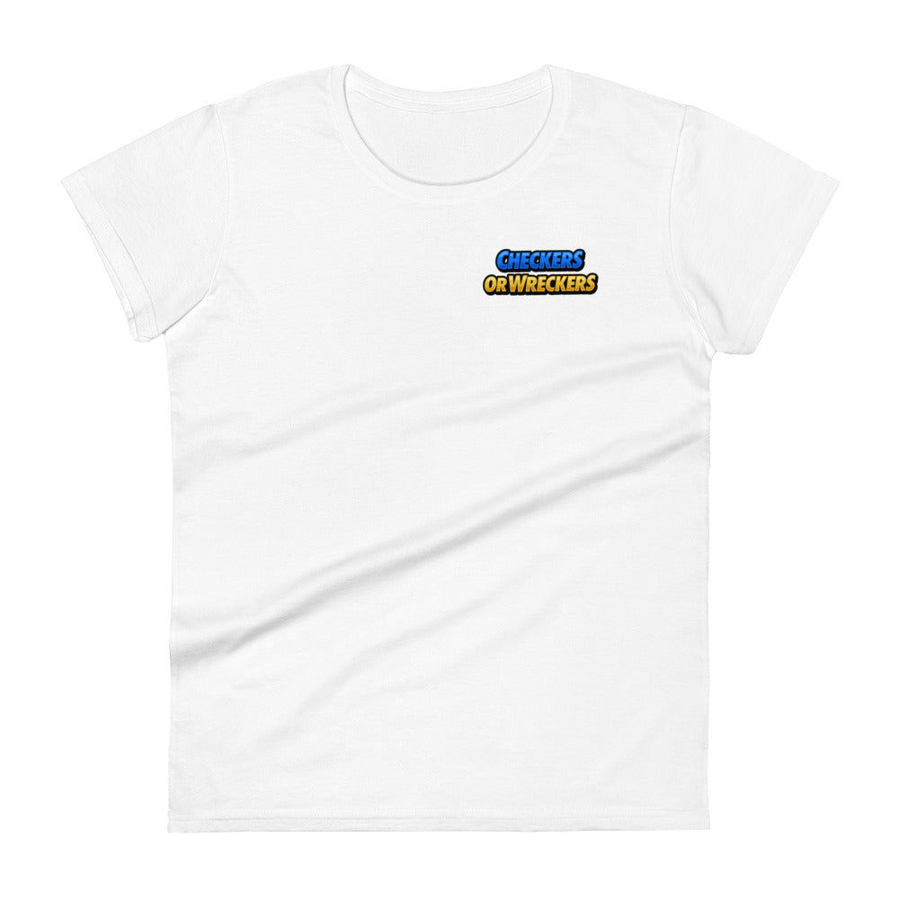 Checkers or Wreckers Women's Short Sleeve T-Shirt