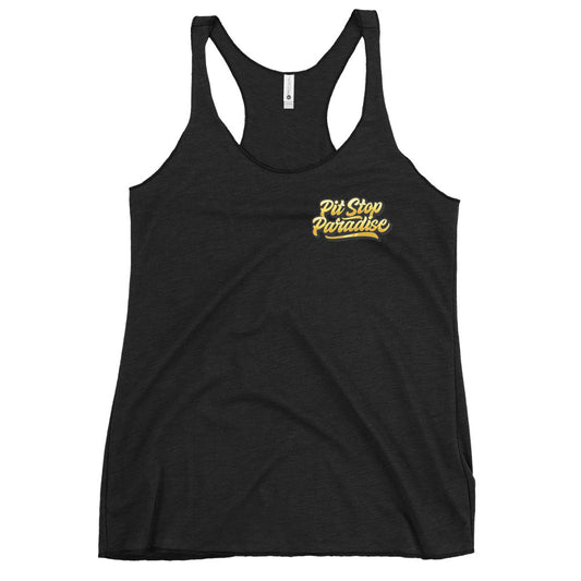 Pit Stop Paradise Women's Racerback Tank