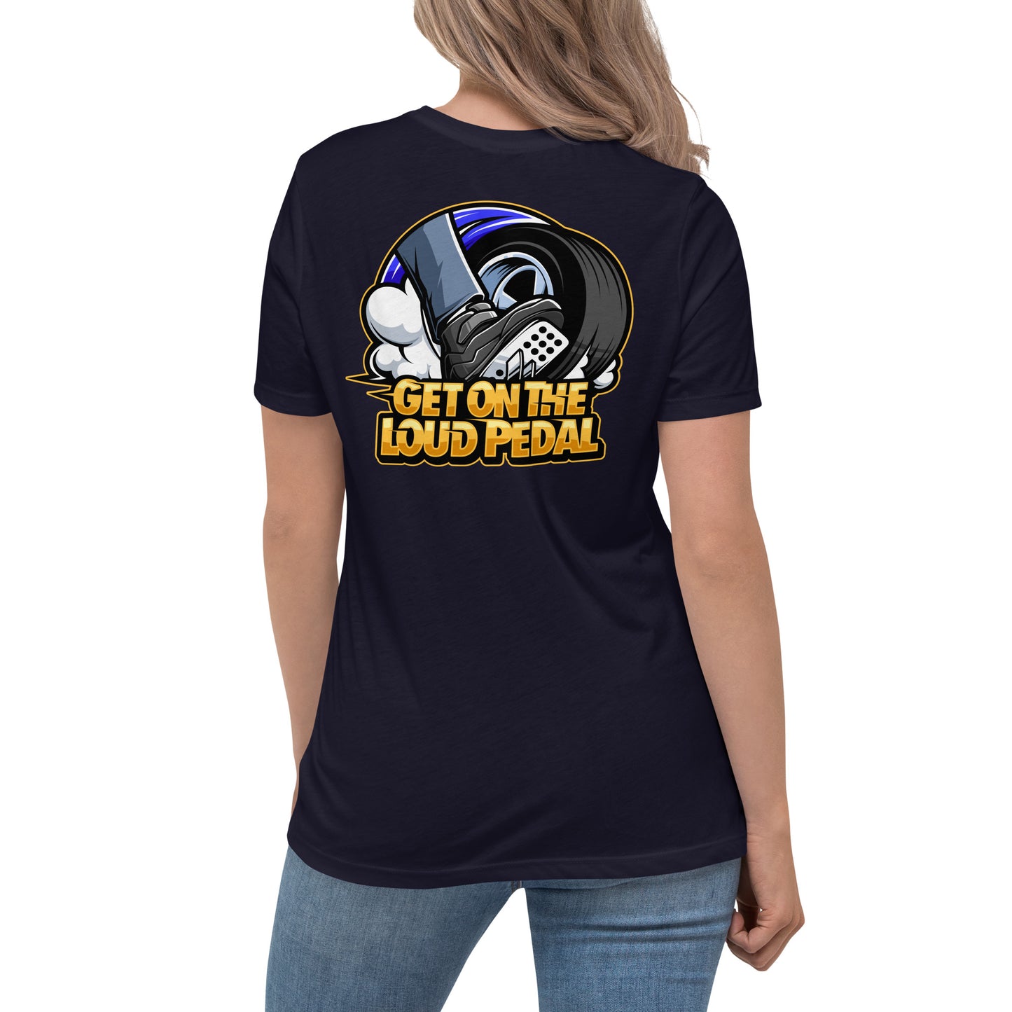 Get On The Loud Pedal Women's Relaxed T-Shirt