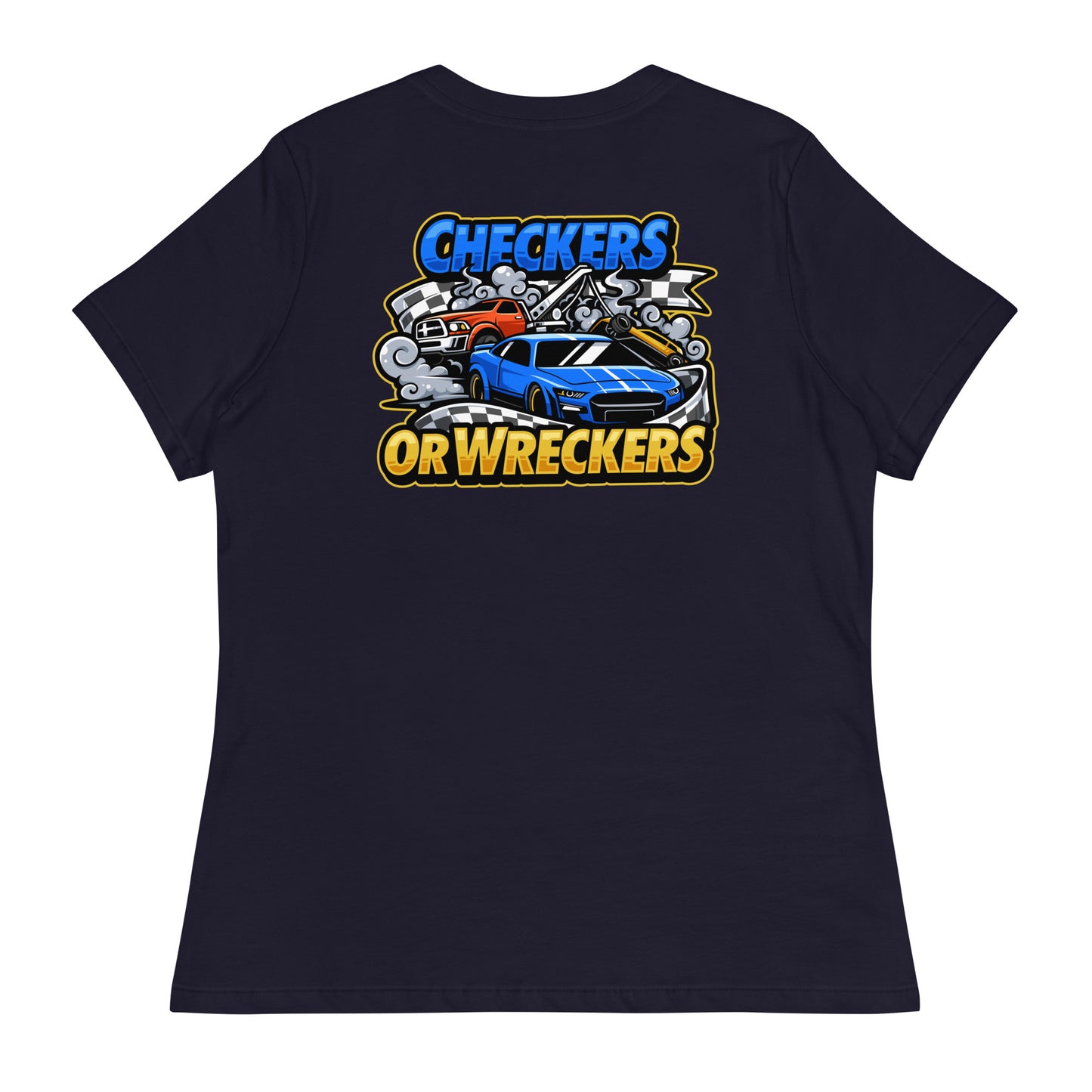 Checkers or Wreckers Women's Relaxed T-Shirt