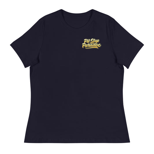 Pit Stop Paradise Women's Relaxed T-Shirt