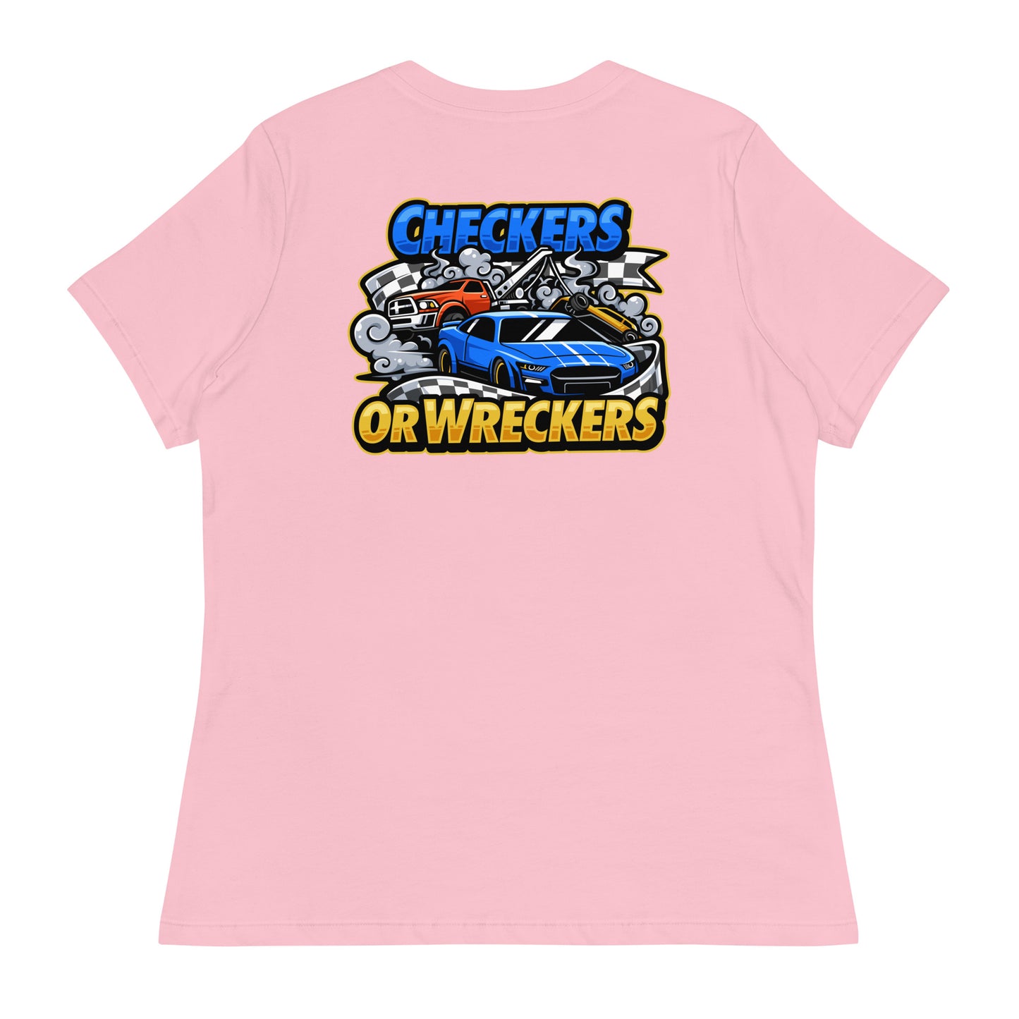 Checkers or Wreckers Women's Relaxed T-Shirt