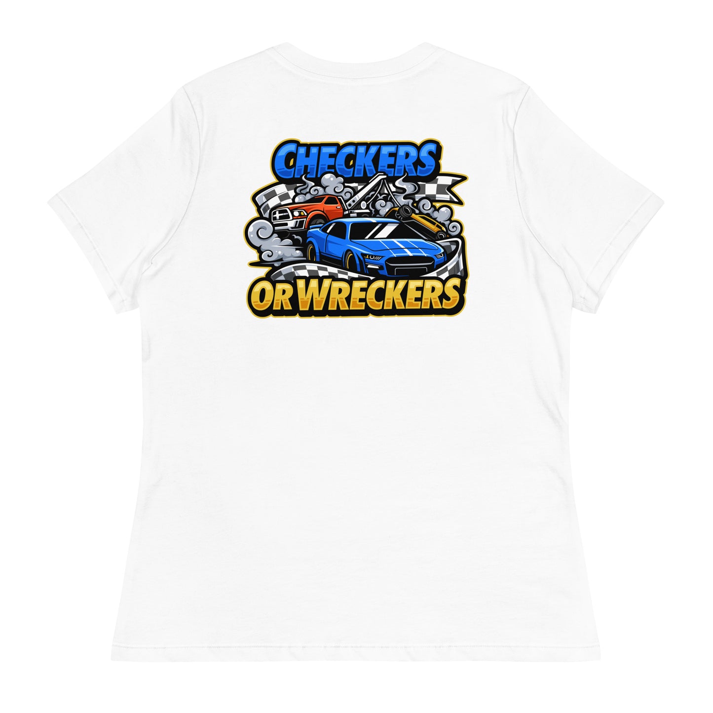 Checkers or Wreckers Women's Relaxed T-Shirt